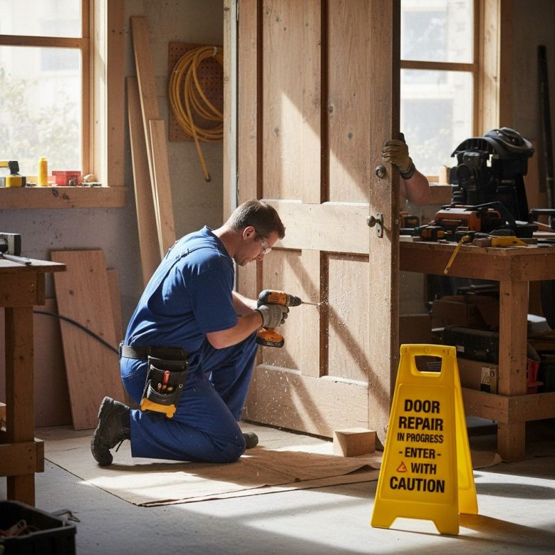 Wood Door Repair